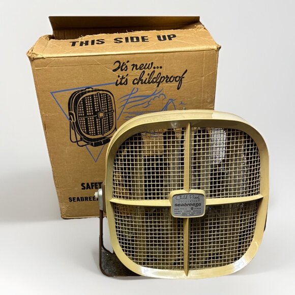 Vintage SEABREEZE Child Proof Fan - Picture 1 of 14